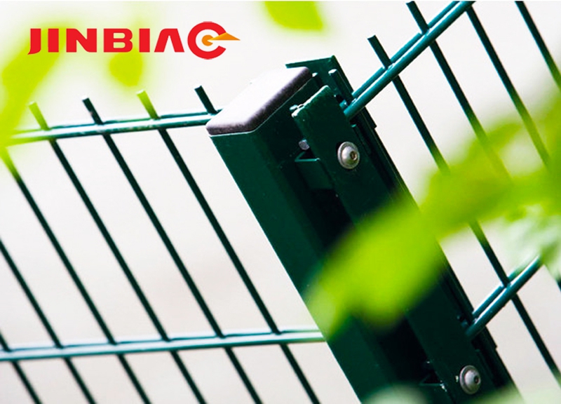 SGS / ISO/Approved Double Wire Mesh Fence / Welded Metal Fence jinbiao