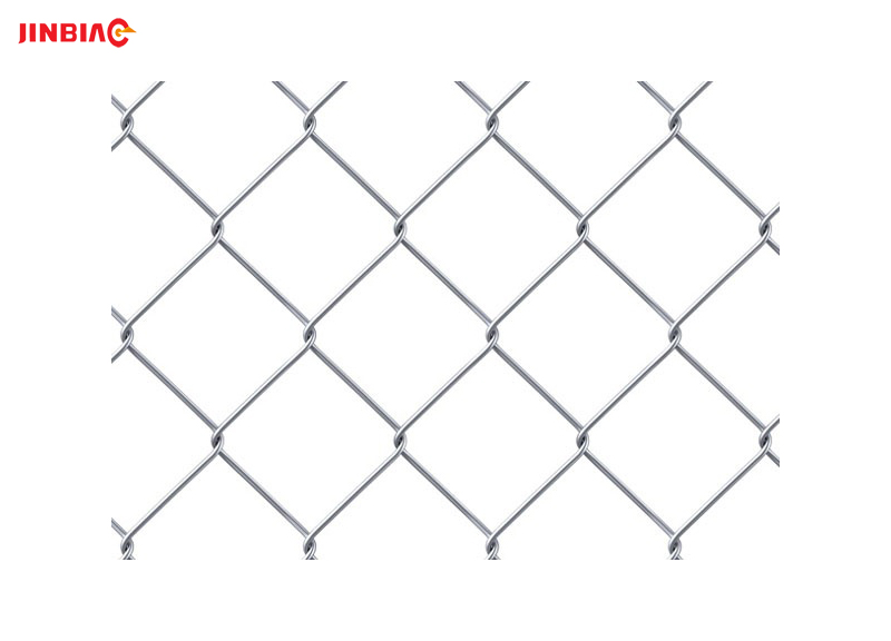 Hot dip Galvanized chain link fence, PVC coated chain link fence jinbiao