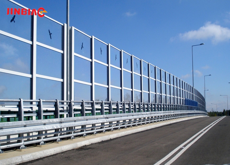 Noise protection board acoustic barrier wall panel