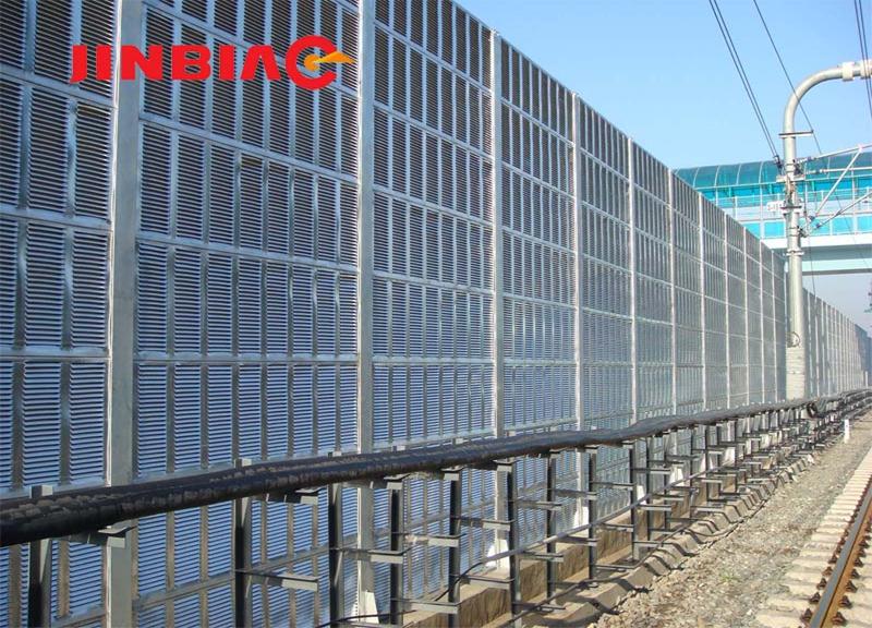 Noise protection board acoustic barrier wall panel