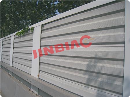 China JINBIAO Metal microporous noise barrier manufacturer