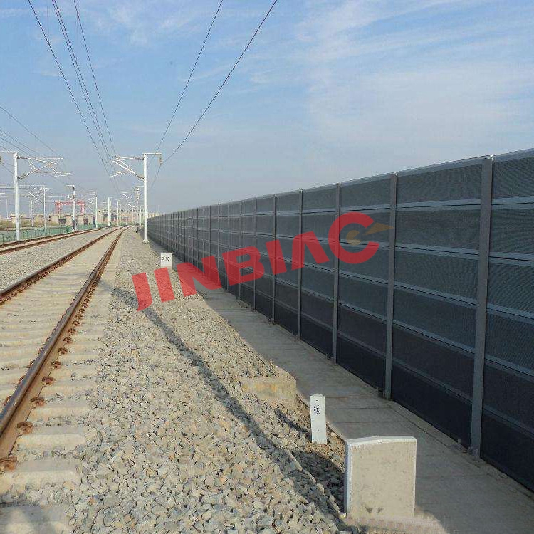China JINBIAO Metal microporous noise barrier manufacturer