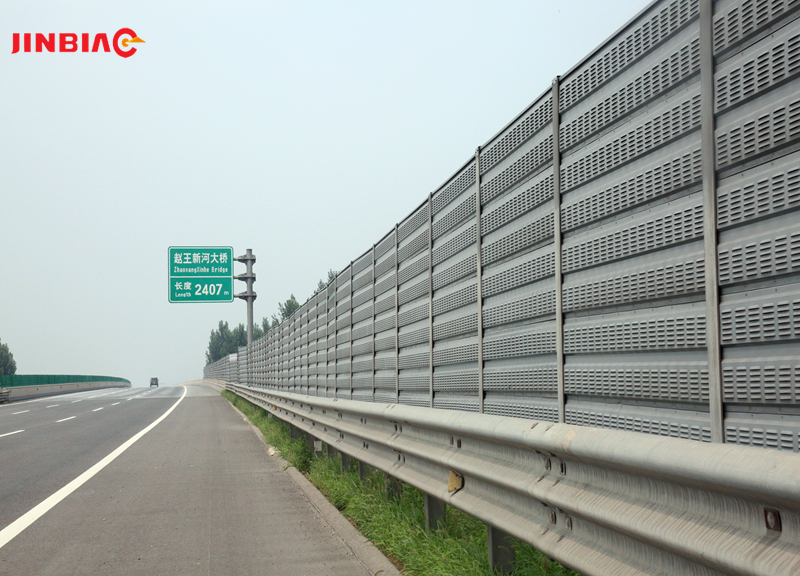 China JINBIAO Aluminum foam noise barrier manufacturer