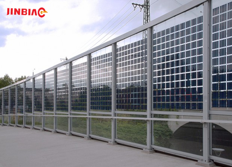 China JINBIAO PC transparent noise barrier  manufacturer