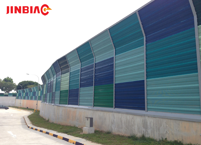China JINBIAO Sound insulation Innovative noise barriers manufacturer